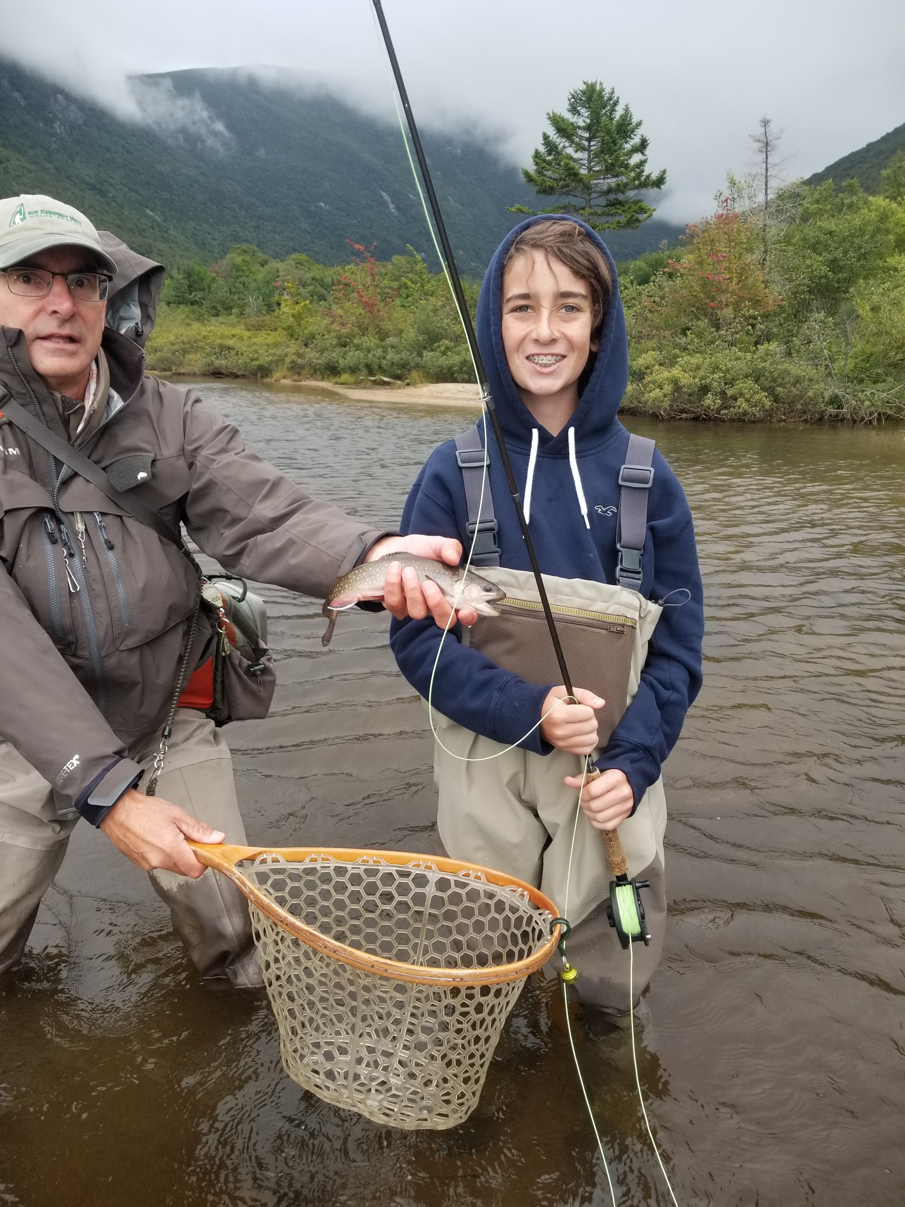 guided NH fly fishing